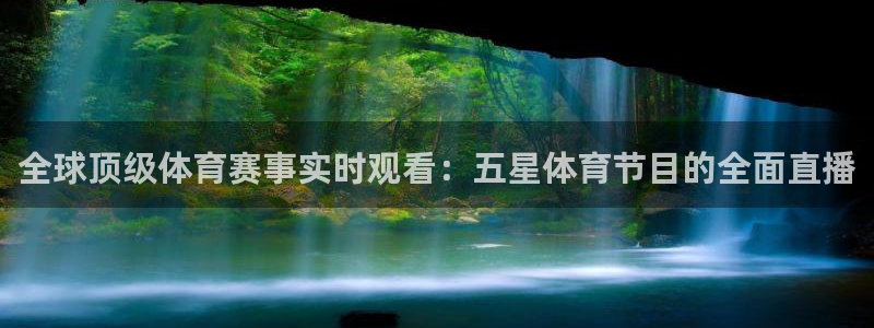 全球顶级体育赛事实时观看：五星体育节目的全面直播