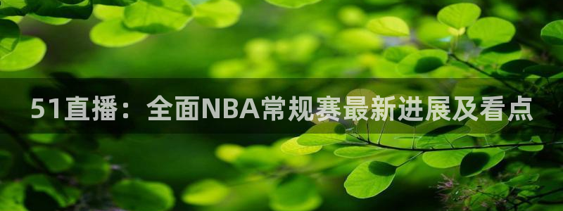 51直播：全面NBA常规赛最新进展及看点