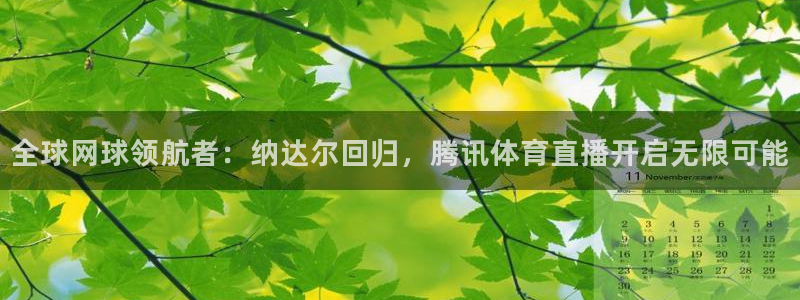 全球网球领航者：纳达尔回归，腾讯体育直播开启无限可能